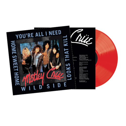 Motley Crue - Girls, Girls, Girls Tour 10" red vinyl. 2022 Black Friday RSD.